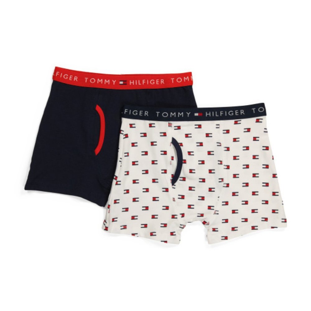 TOMMY HILFIGER Boys 2pk Boxer Briefs XL (16 / 18)